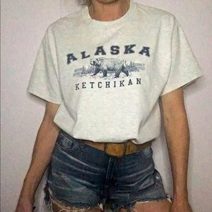 🦈VTG Alaska Ketchikan cotton Tee